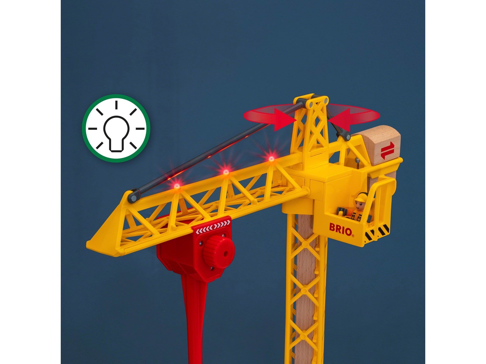 Brio Light up Construction Crane Brio Light up Construction Crane